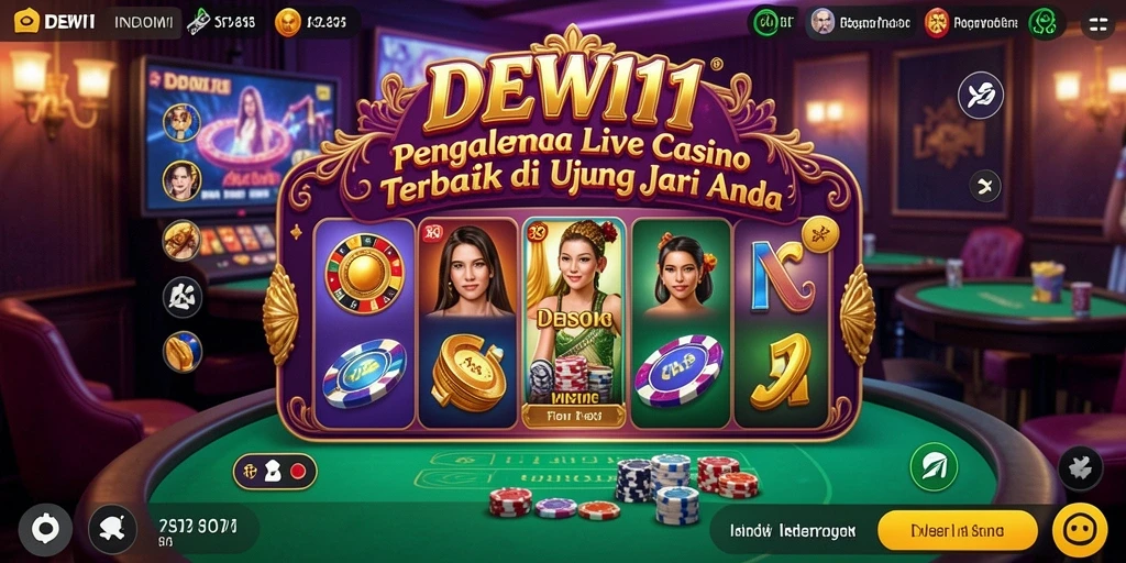 Tampilan gameplay DEWI11 yang dinamis dan mendebarkan.