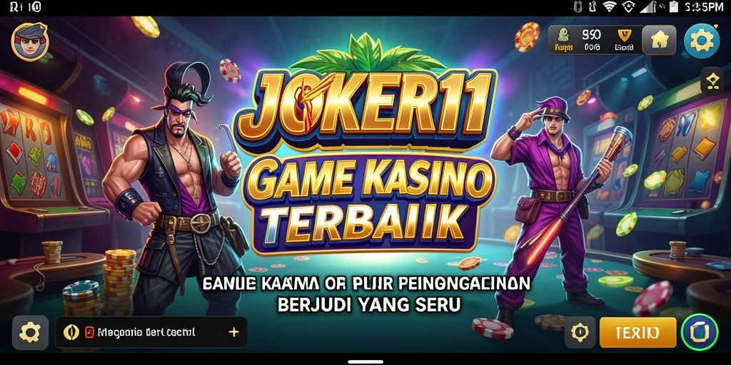 Screenshot gameplay JOKER11 menunjukkan keseruan dalam permainan Kasino.