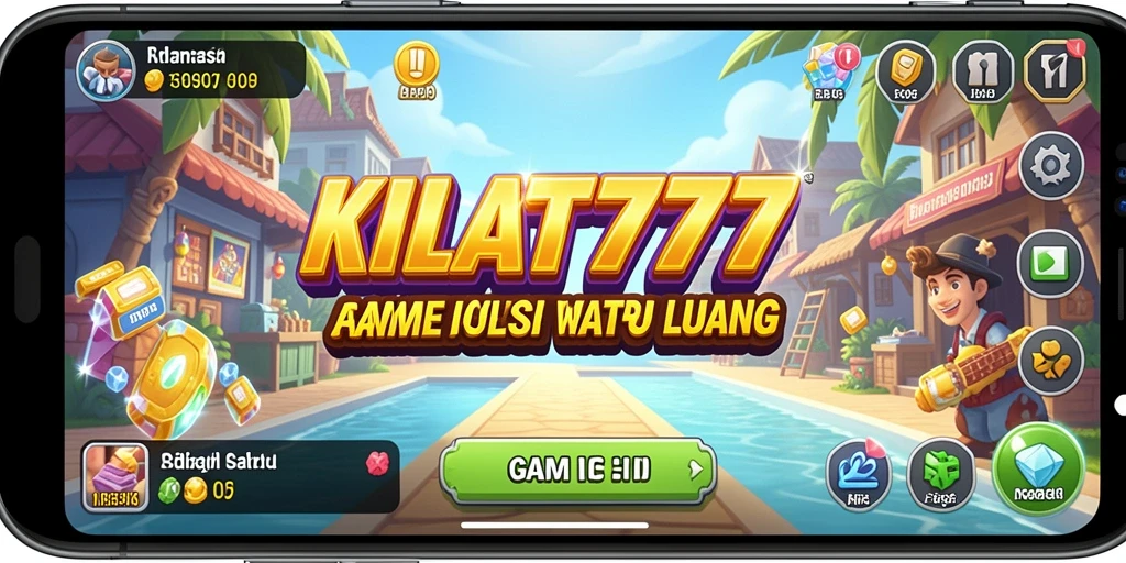 Tampilan gameplay KILAT777 yang mengasyikkan dan sederhana.