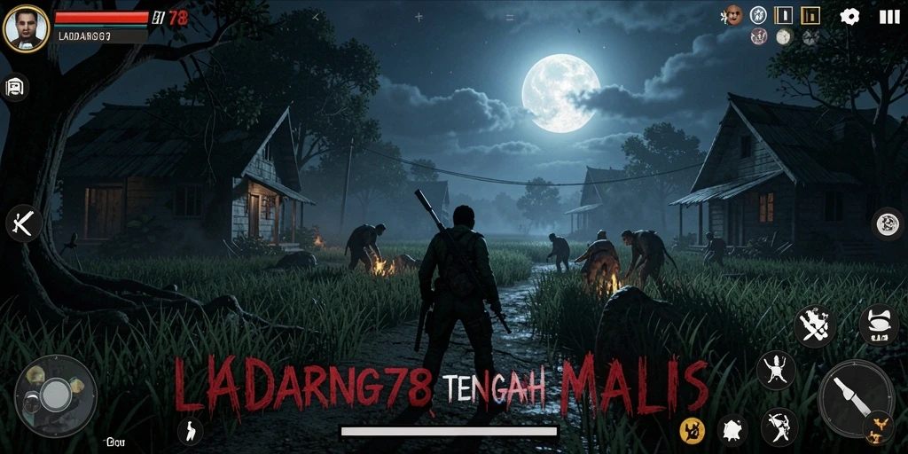 Gameplay menegangkan penuh dengan elemen horor.