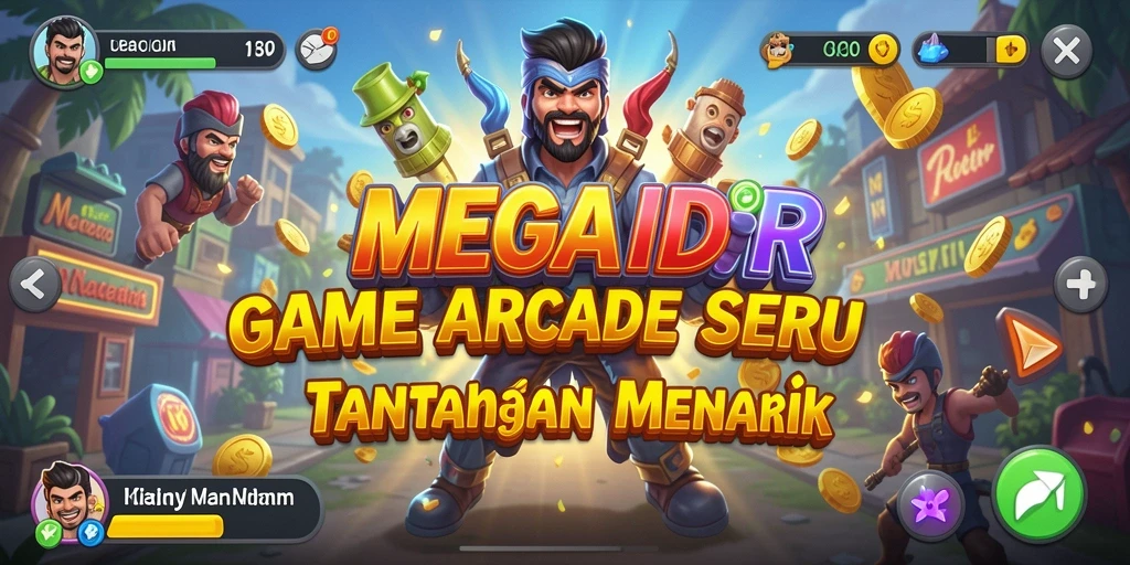 Screenshot gameplay MEGAIDR menampilkan aksi seru dan tantangan yang mengasyikkan.