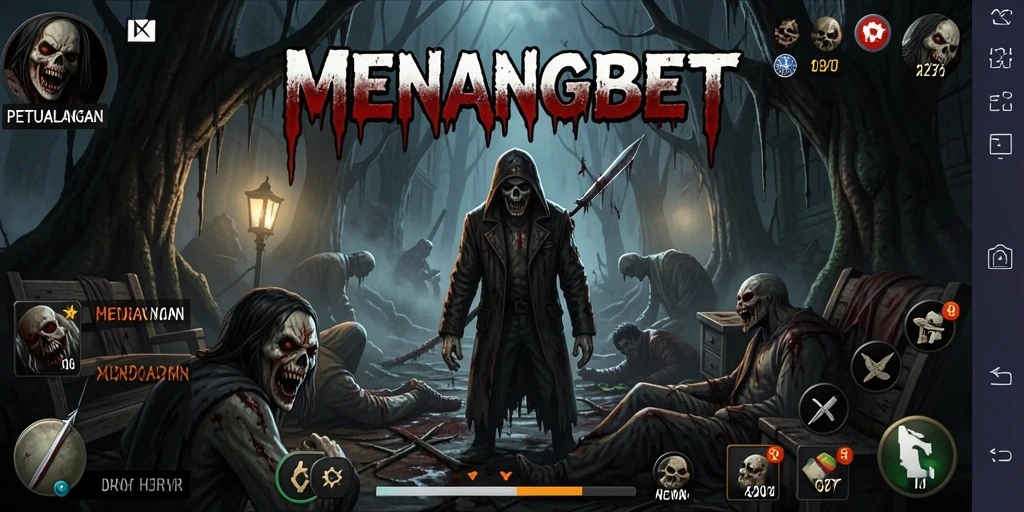 Gameplay MENANGBET yang menegangkan dan penuh kengerian.