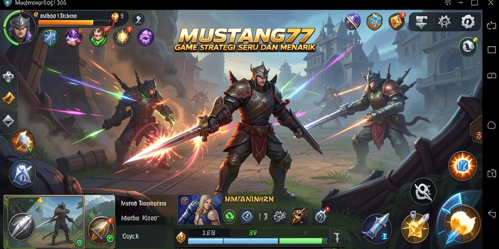 Tampilan gameplay seru dalam strategi MUSTANG77.