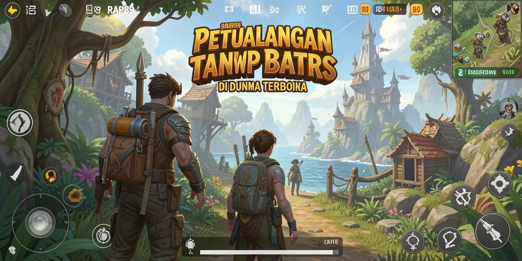 Gameplay Open World yang mendebarkan dan penuh petualangan.